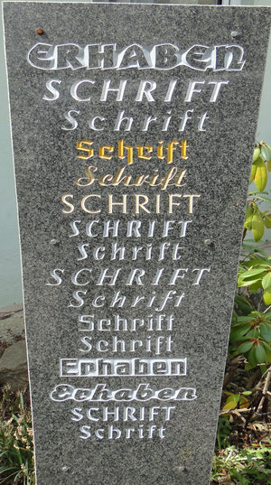 Grabstein Beispiel 4